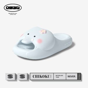 DUODUO Elephant Slides - Blue