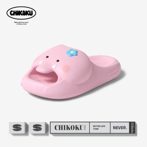 DUODUO Elephant Slides - Pink