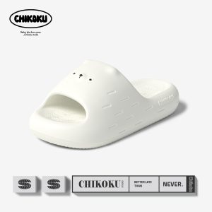 Cream Bear Slides - Creamy White