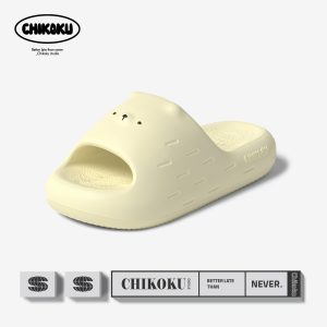 Cream Bear Slides - Creamy Yellow